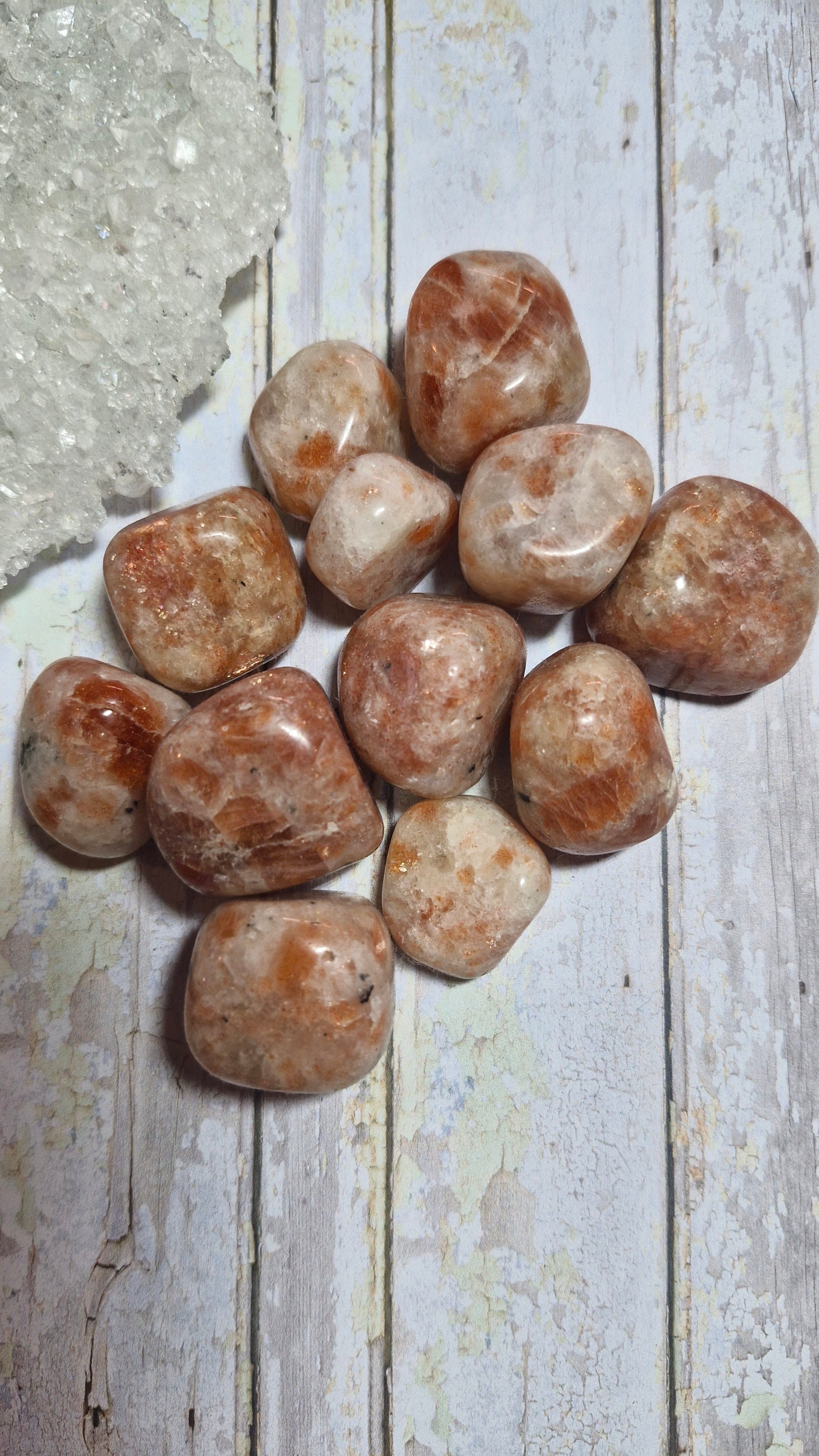 Large Sunstone Tumble Stones.
