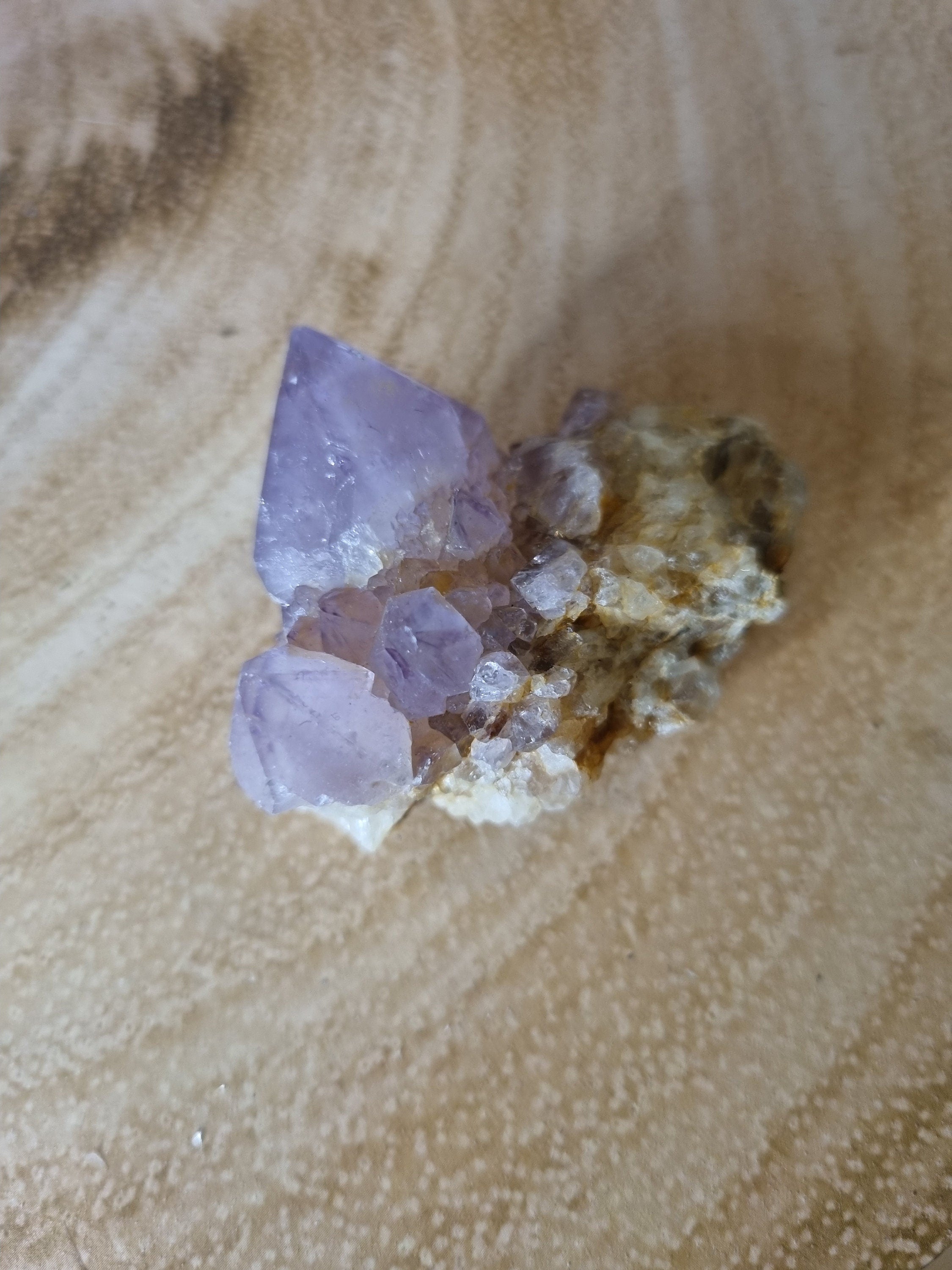 Spirit/ Fairy quartz crystal clusters from South Africa