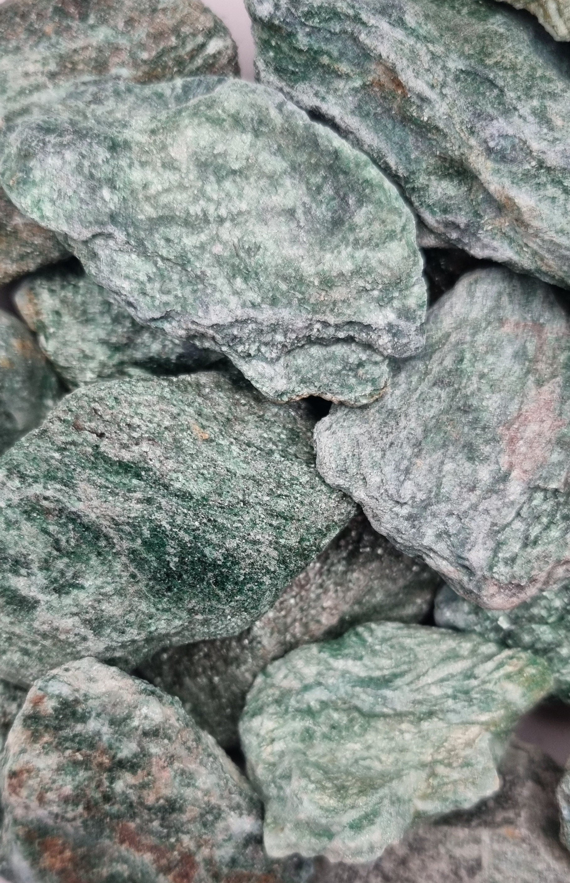 Muscovite ( green mica )
