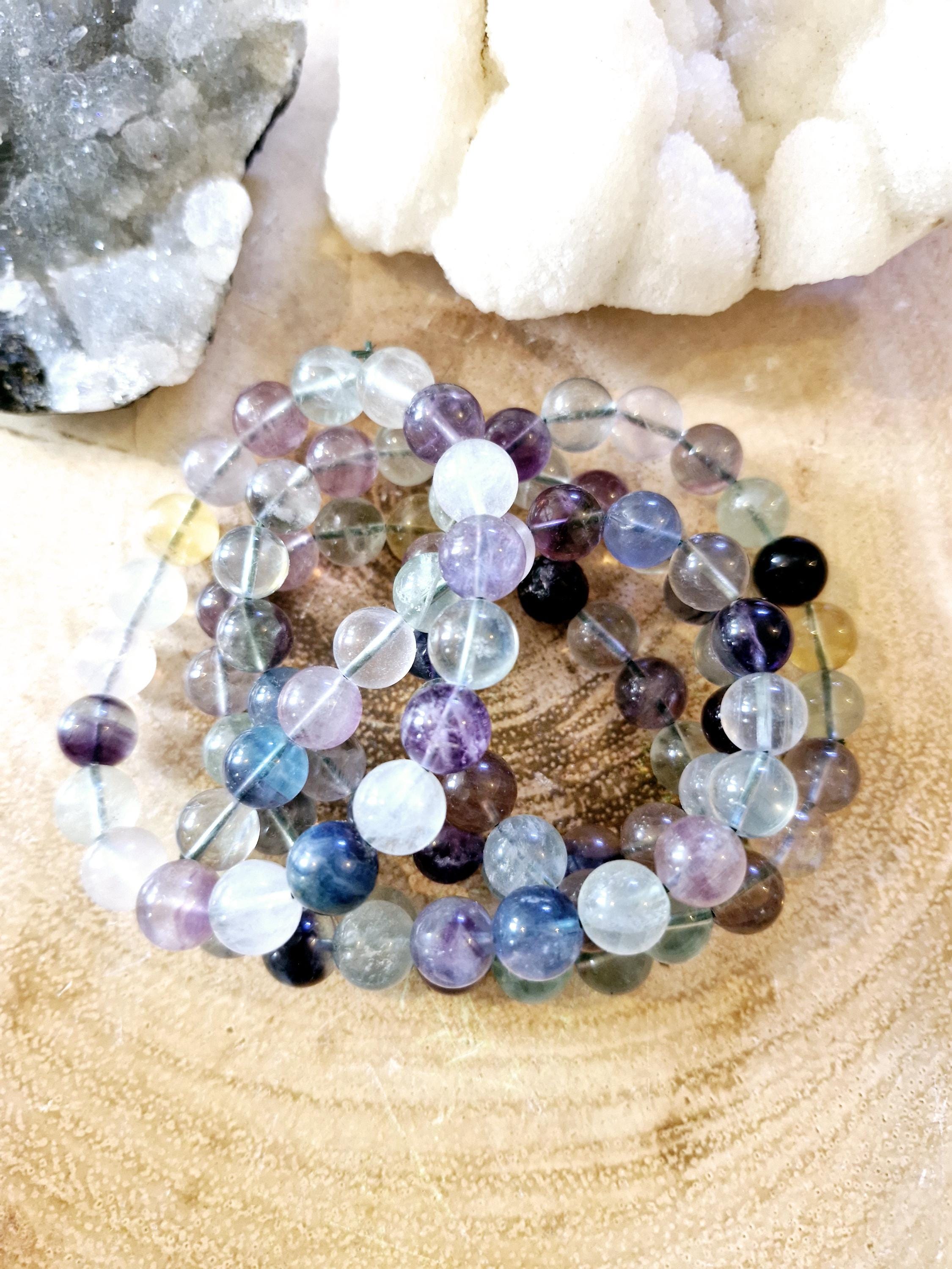 Rainbow Candy Flourite Bracelets 12mm