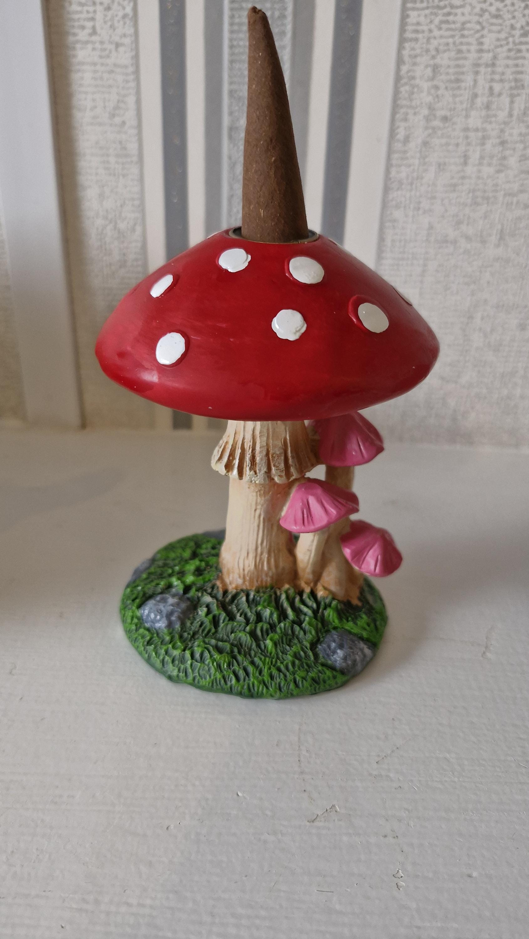 Dark Forest Mushroom Backflow Insense Burner