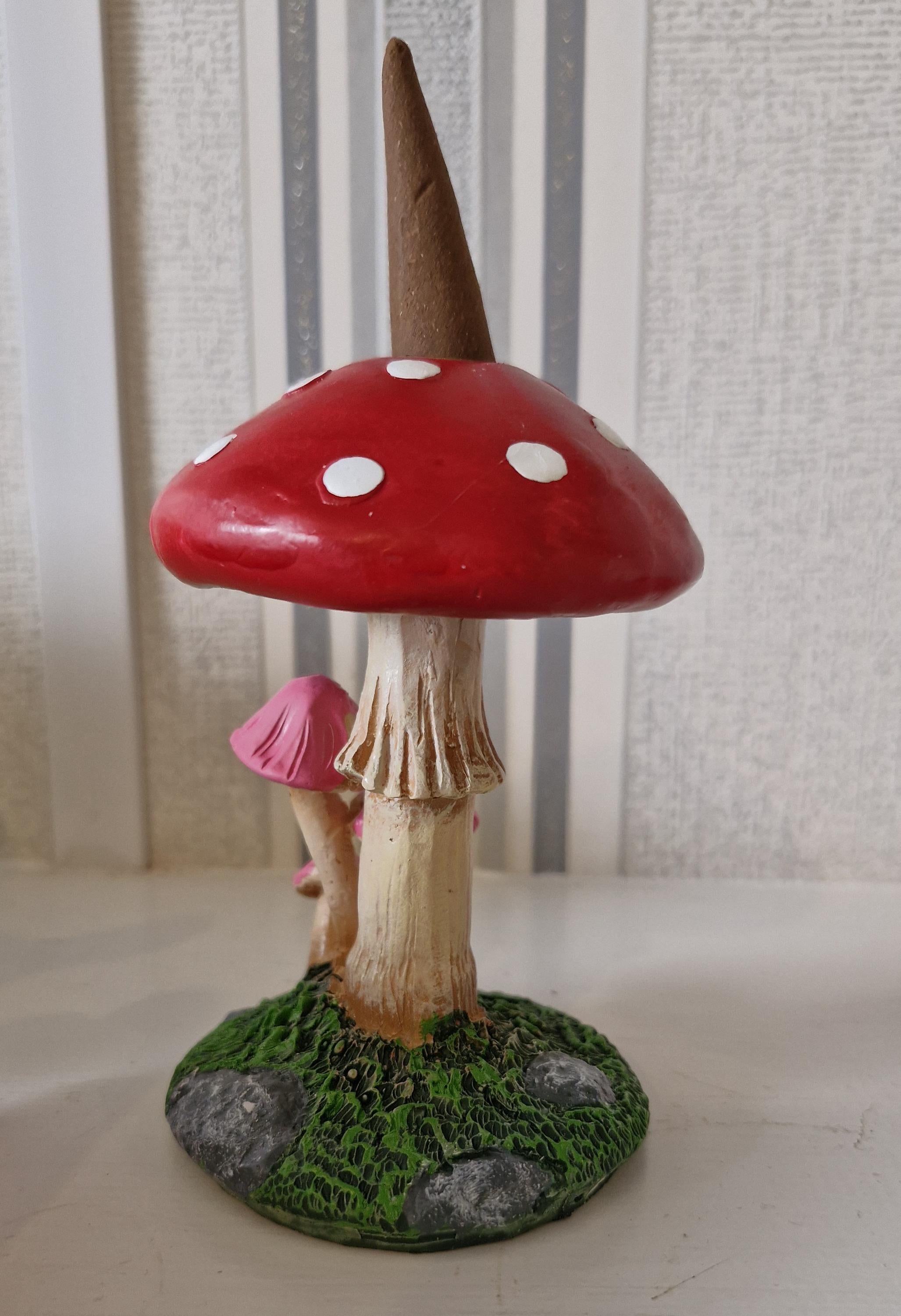 Dark Forest Mushroom Backflow Insense Burner