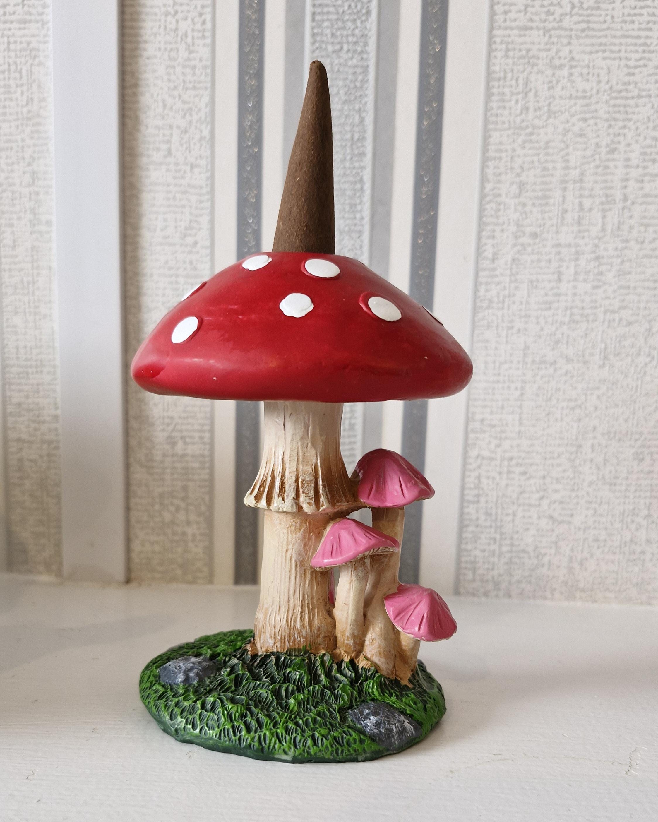 Dark Forest Mushroom Backflow Insense Burner