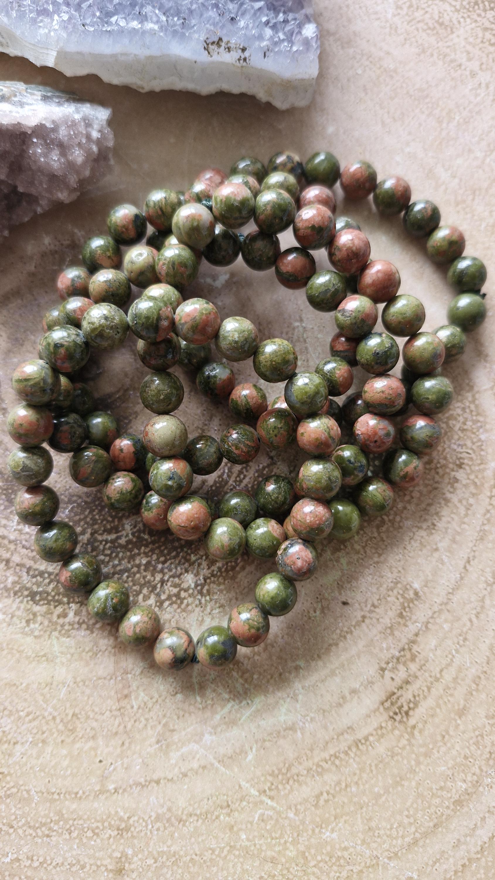 Unikite Bracelets 8mm with adjustable bands.