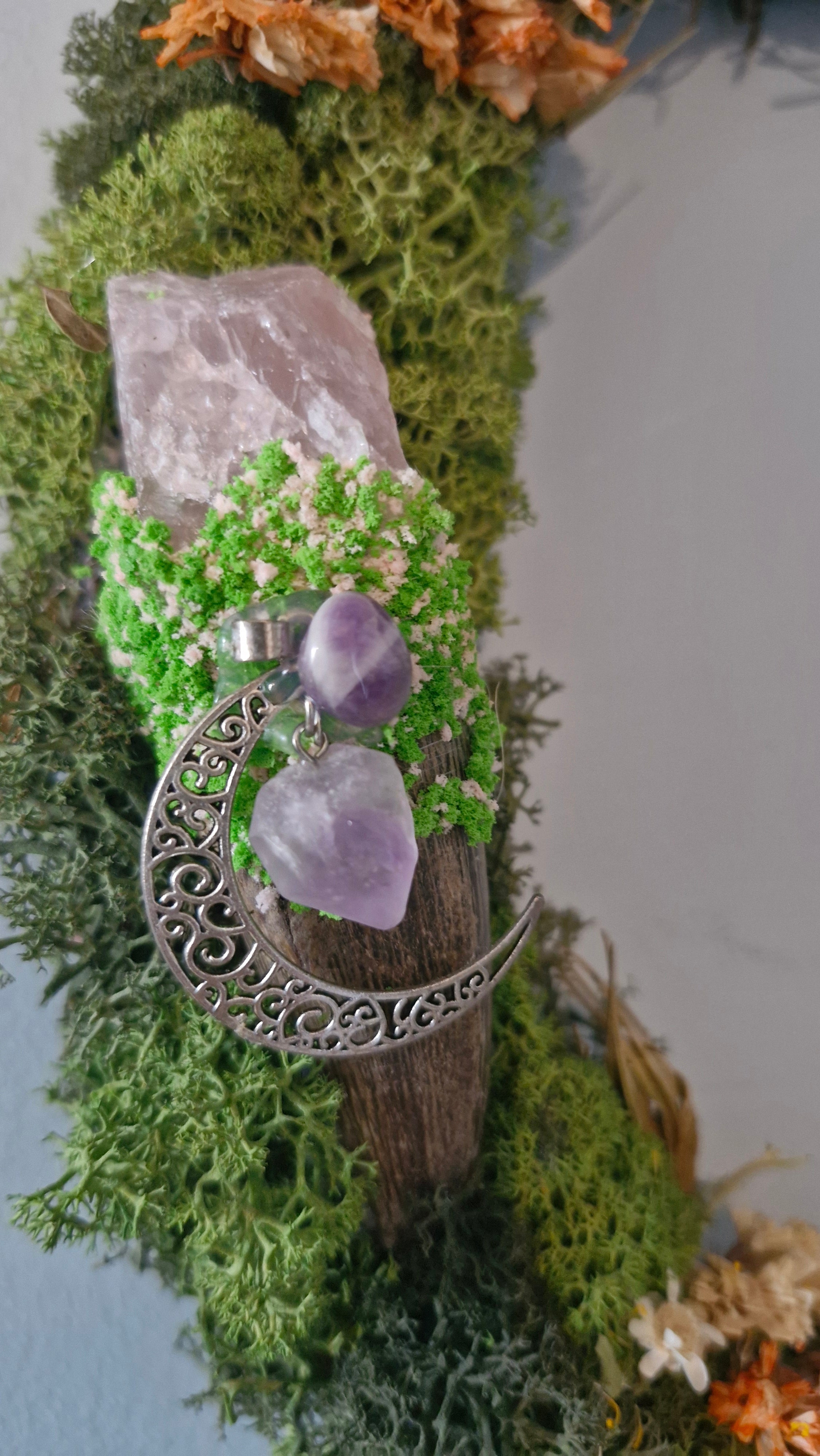Amethyst Moon Wreath | Indoor Wreath.