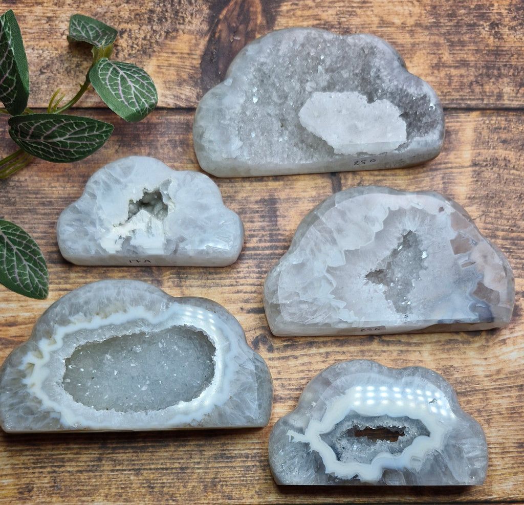 Agate Cloud Crystal Carvings